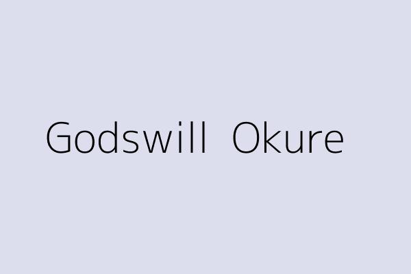 Godswill  Okure 